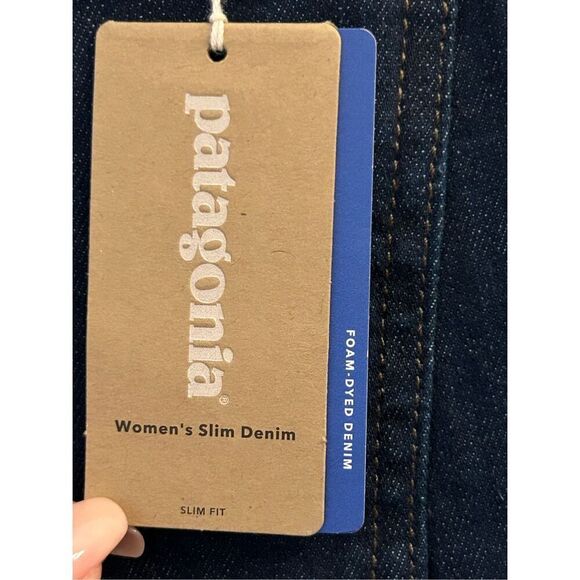 NWT Patagonia 29x29 organic cotton Original Women's Slim Denim Stretchy Sustaina - Picture 4 of 9